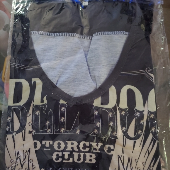 9 Rocker/Biker shirts. Size m/l. - Picture 11 of 16